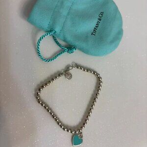 Tiffany Blue Heart Bracelet